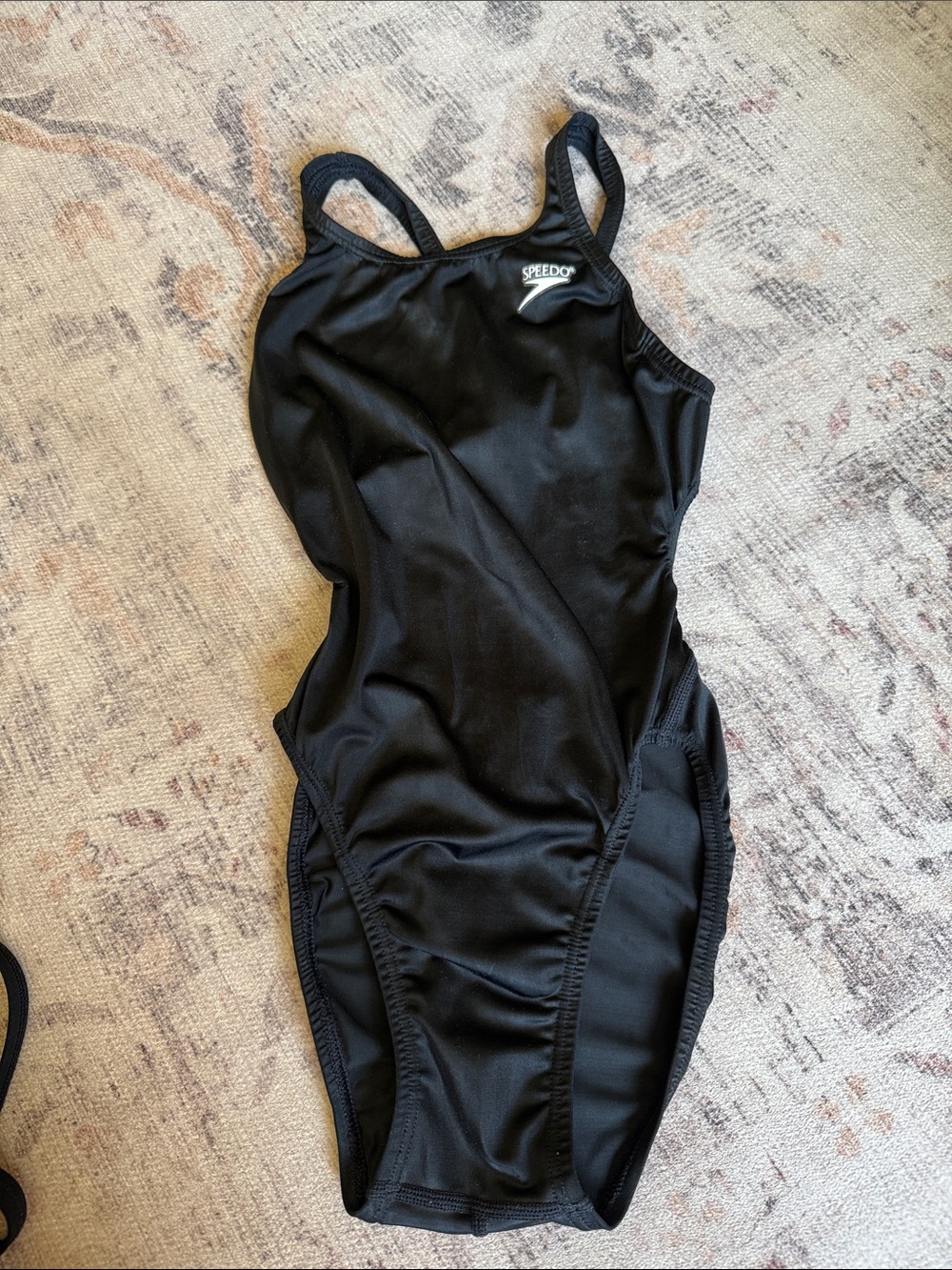 Speedo Aquablade Black Racing Swimsuit